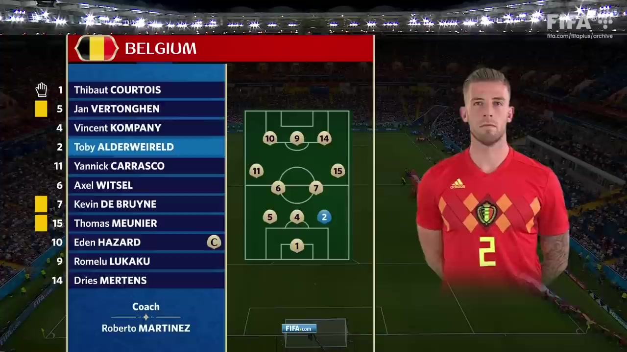 Full Match- Belgium v Japan